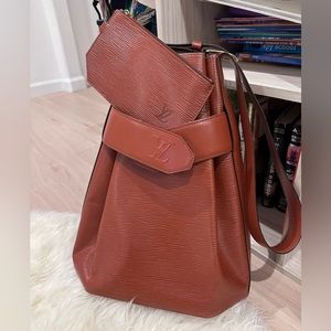 Auth Louis Vuitton Epi Sac De Paul PM M80157 Women's Shoulder Bag Noir